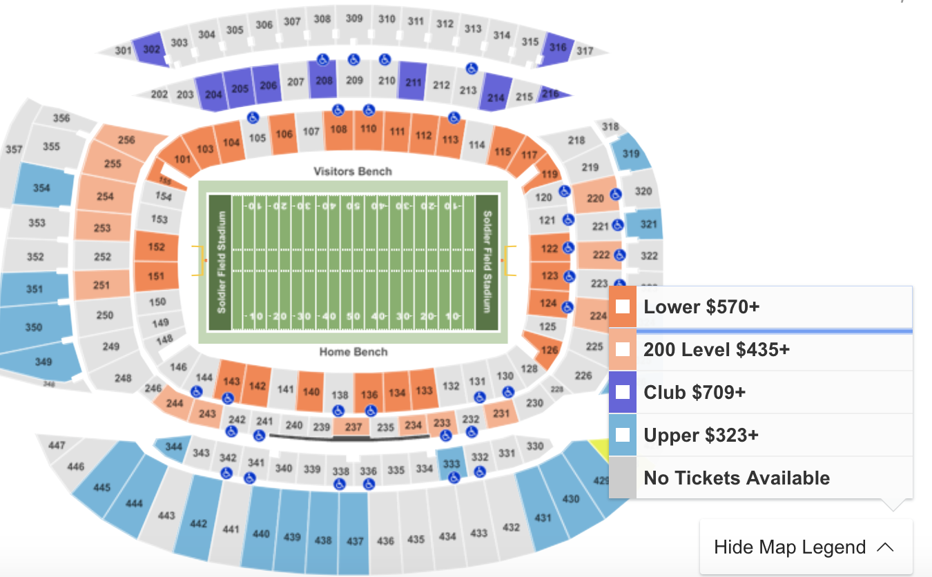 Green Bay Packers Seating Chart